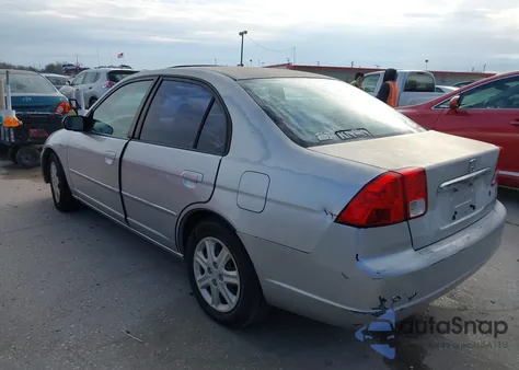 2003 Honda Civic Ex from USA, damaged, VIN 2HGES257X3H511881